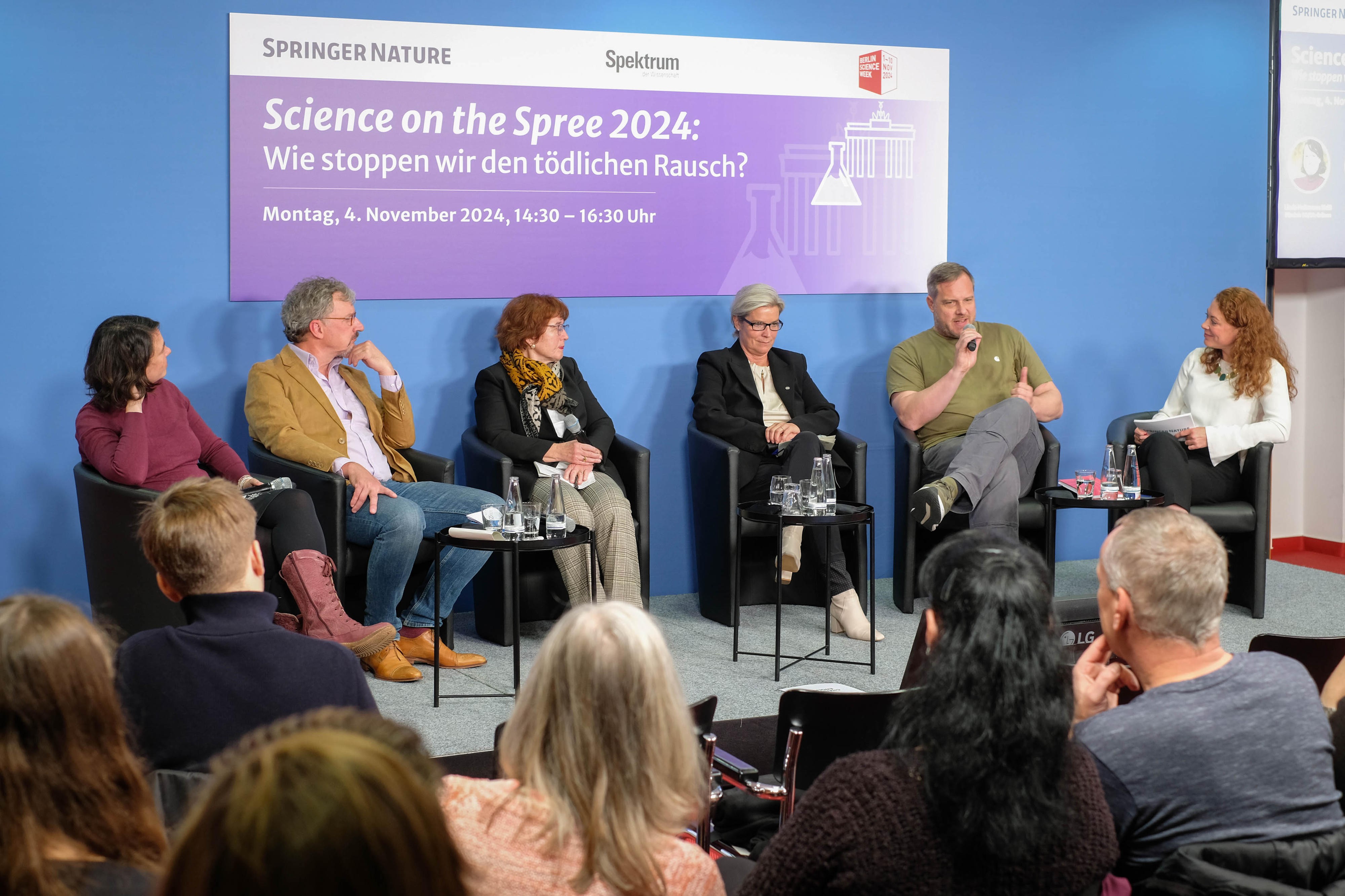 Panel bei Science on the Spree 2024 © Till Budde