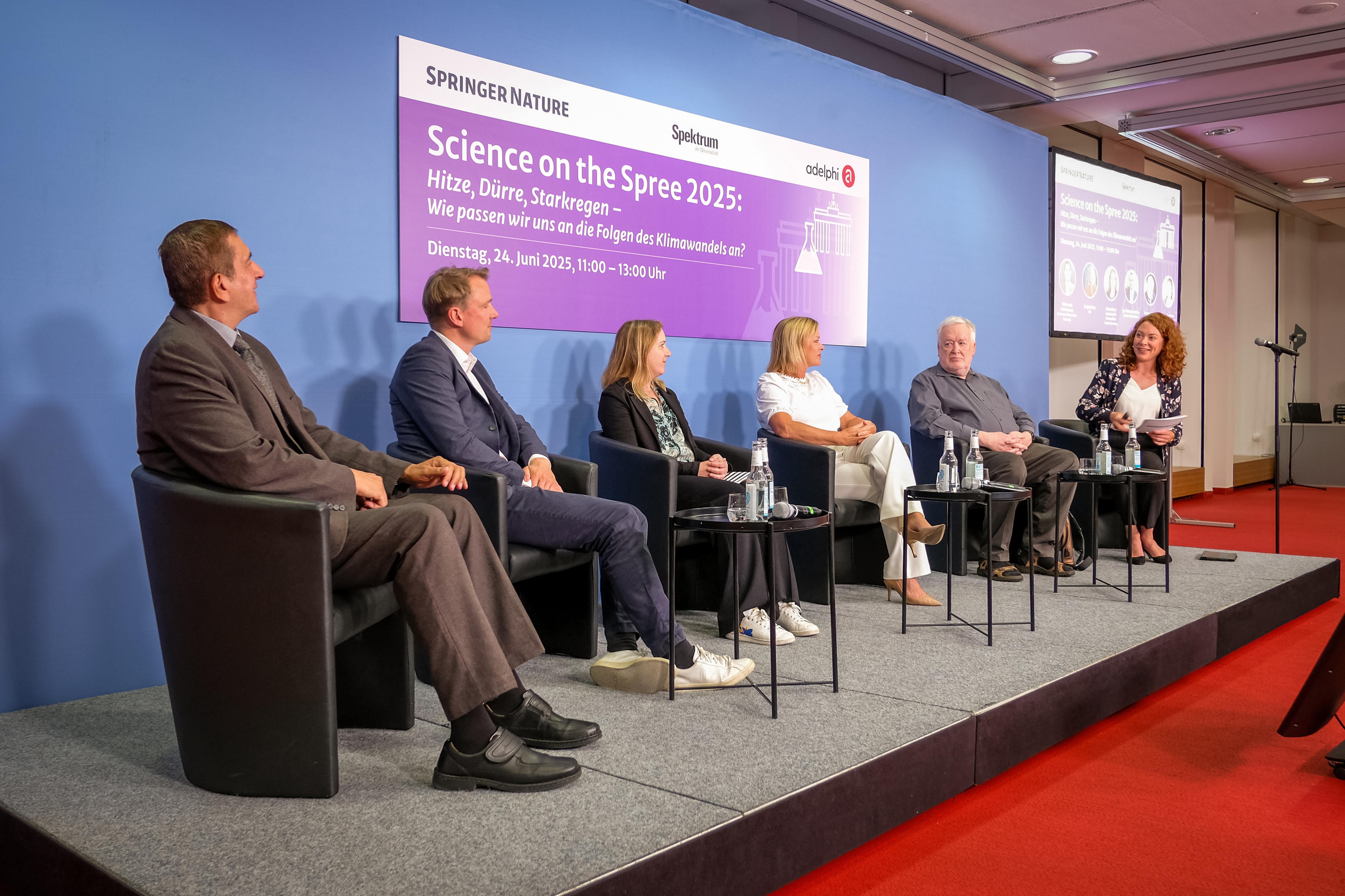 Panel bei Science on the Spree 2025 © Till Budde