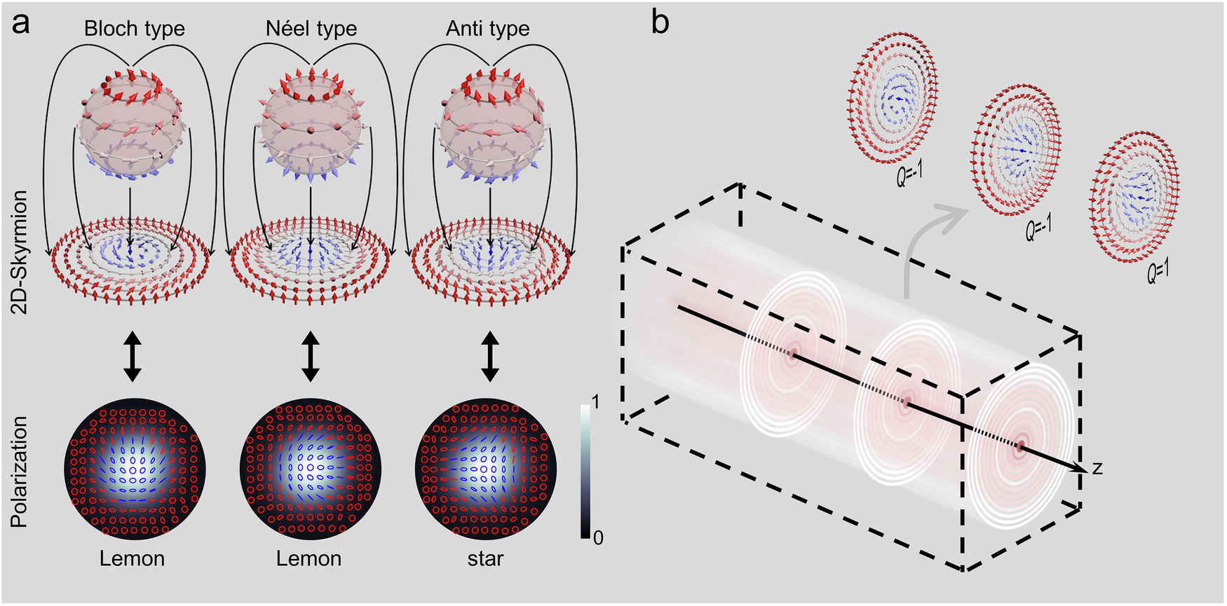 Fig. 1: Schematic illustration of topological states and number transitions.