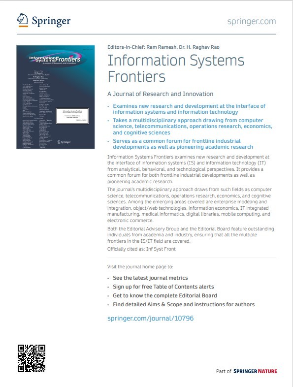 Preview for Information Systems Frontiers flyer