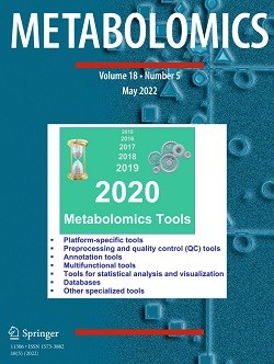 Metabolomics Cover May 2022