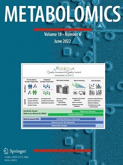 Metabolomics Cover June 2022