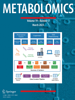 Metabolomics Cover March 2023