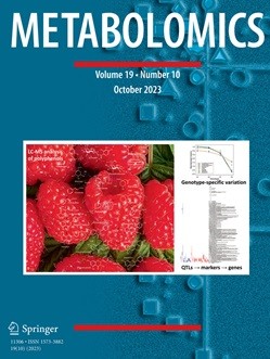 Metabolomics October Cover