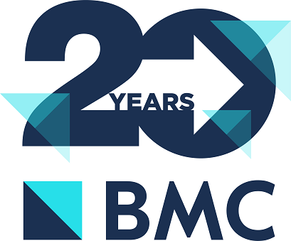 BMC 20th Anniversary logo medium