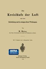 Kreisläufe der Luft nach ihrer Entstehung und in einigen ihrer