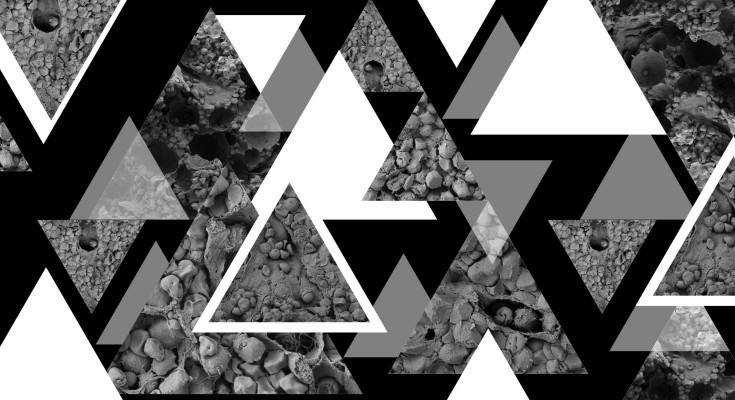 Artistic image showing nanoparticles
