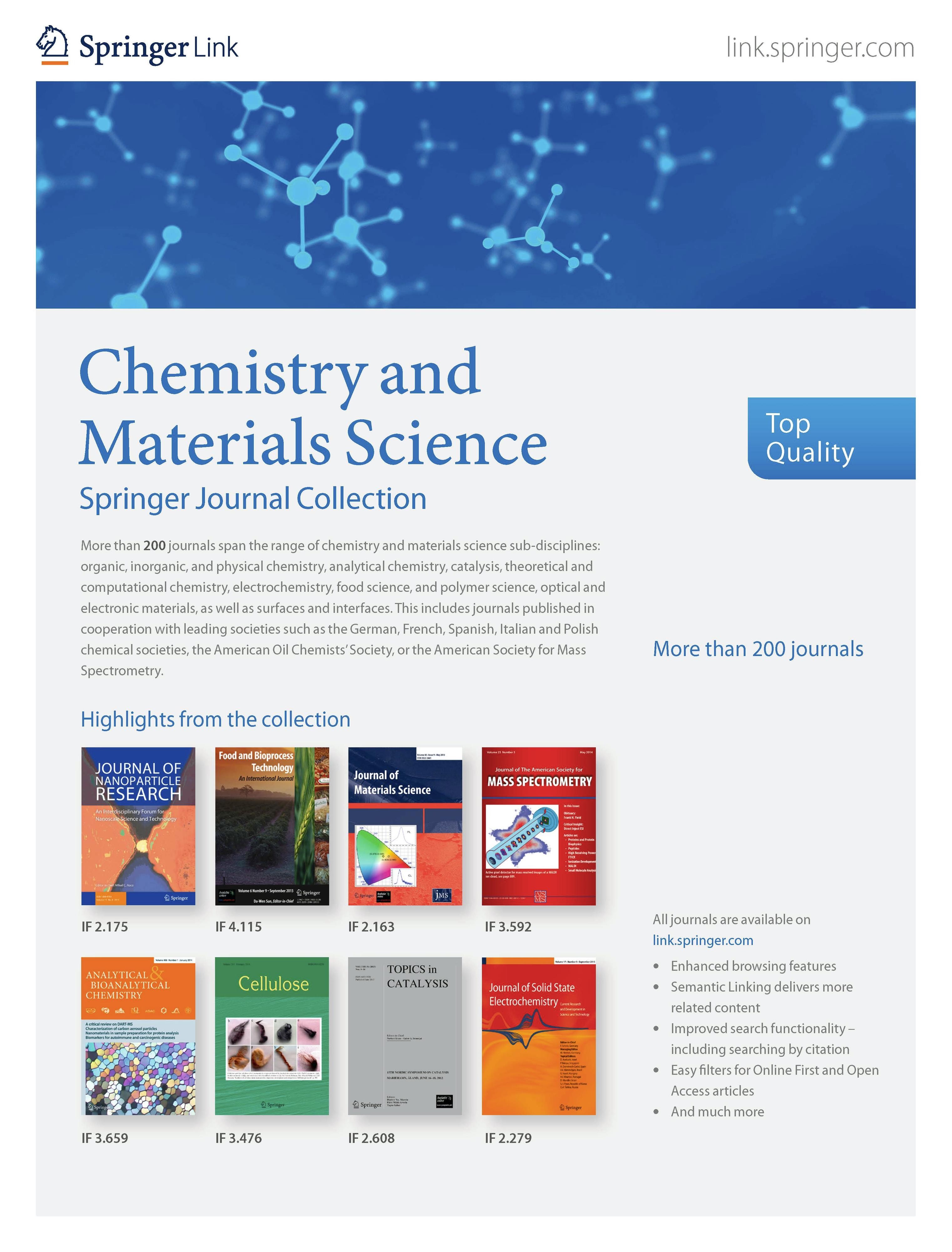 Chemistry & Materials Science
