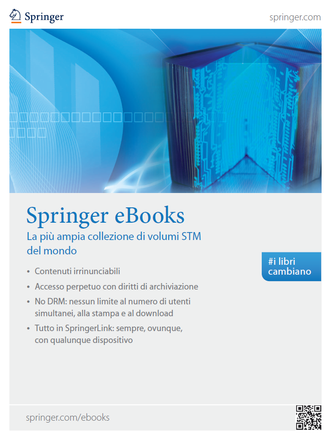 Springer eBooks - La più ampia collezione di volumi STM del mondo