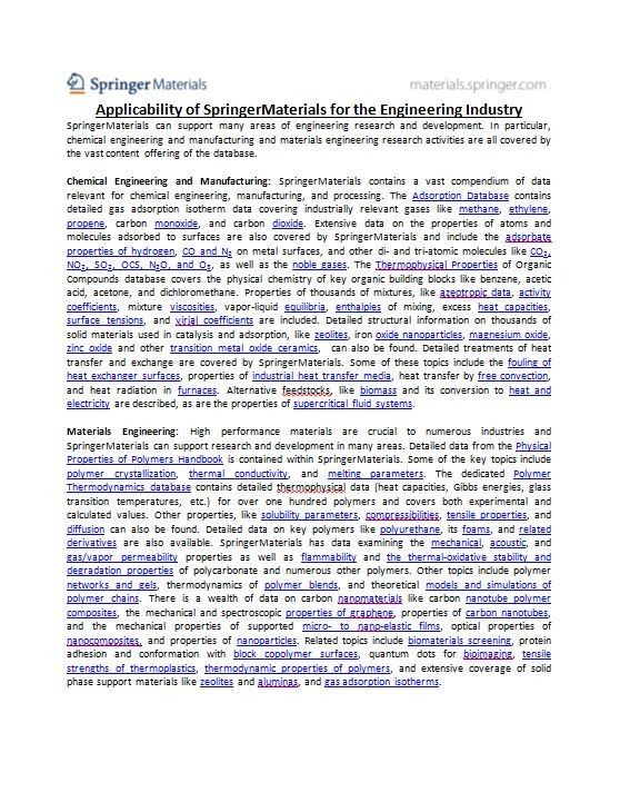 Applicability Sheets