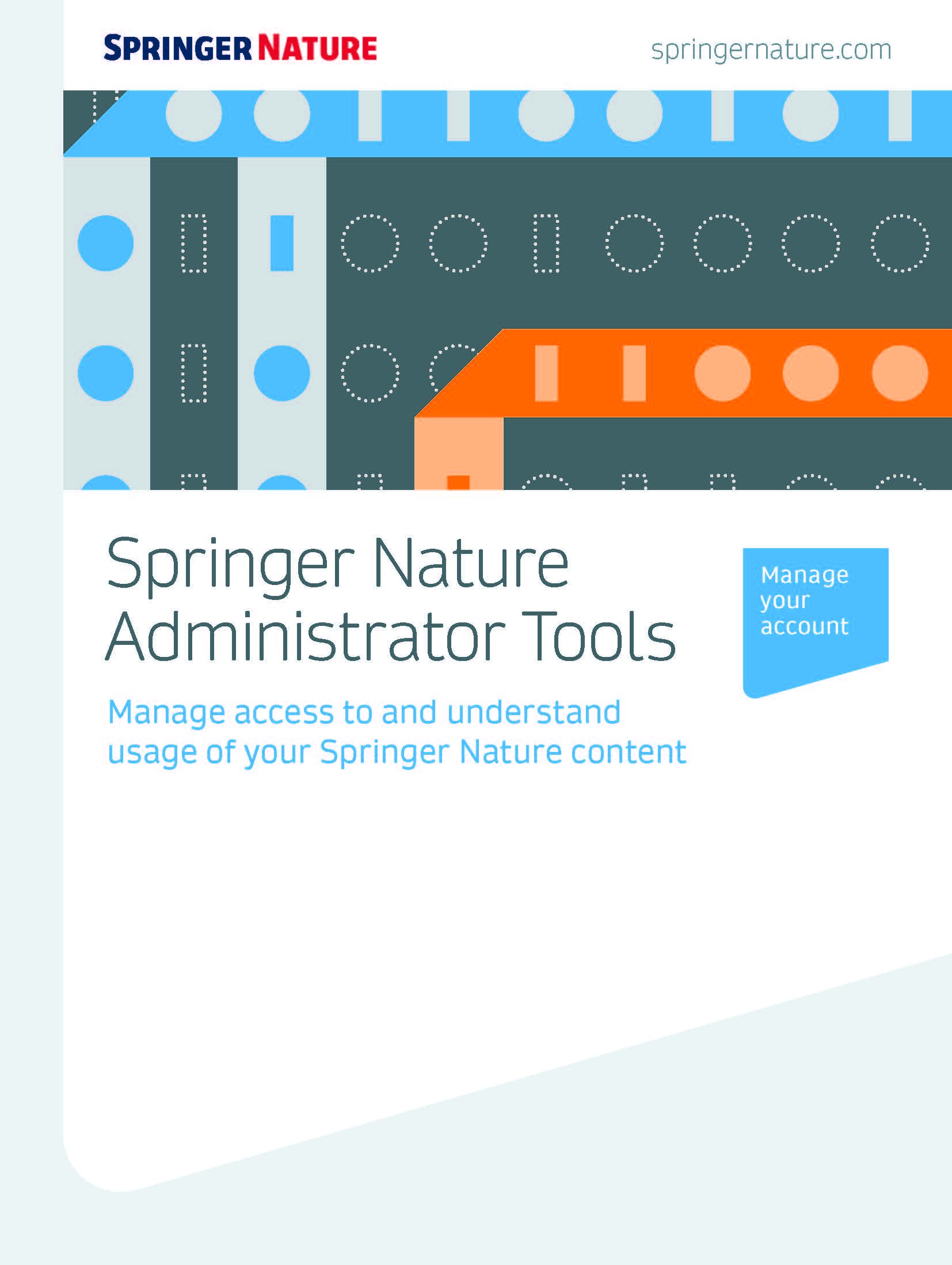 Springer Nature Adminstrator Tools Guide