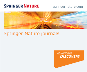 Springer Nature journals banners