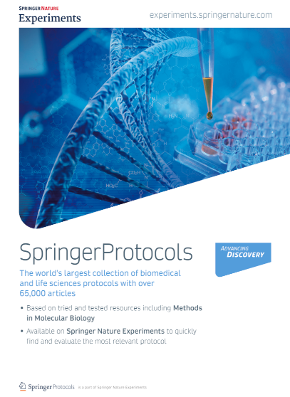 SpringerProtocols Brochure