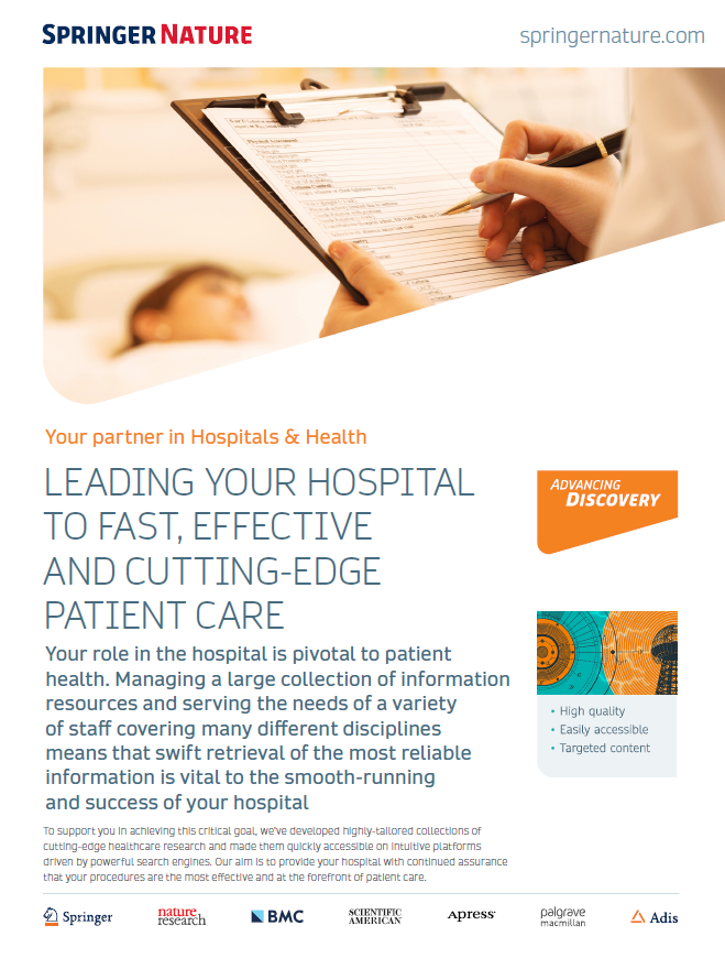 Hospital & Health brochure