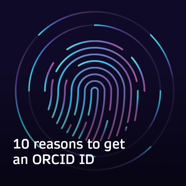 Download the poster: 10 good reasons to get an ORCID iD