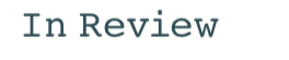 InReview logo - OR © Springer Nature