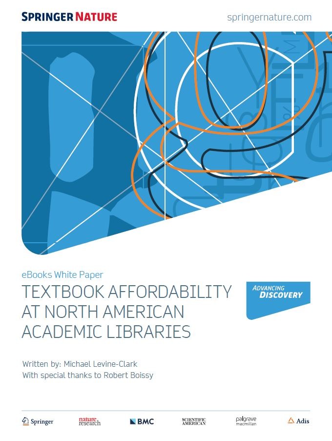 Textbook Affordability at North American Academic Libraries