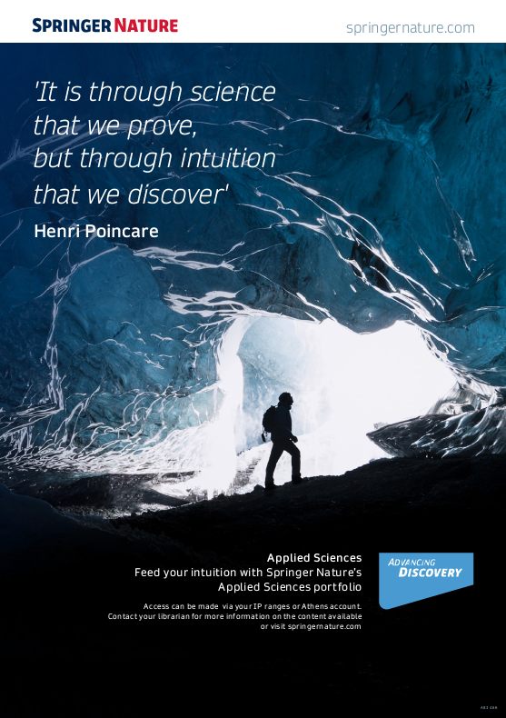 SN Applied Sciences Poster