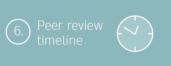6. Peer review timeline