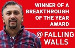Winner of Breakthrough Award Falling Walls