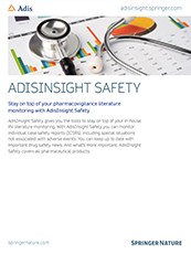 AdisInsight Safety brochure