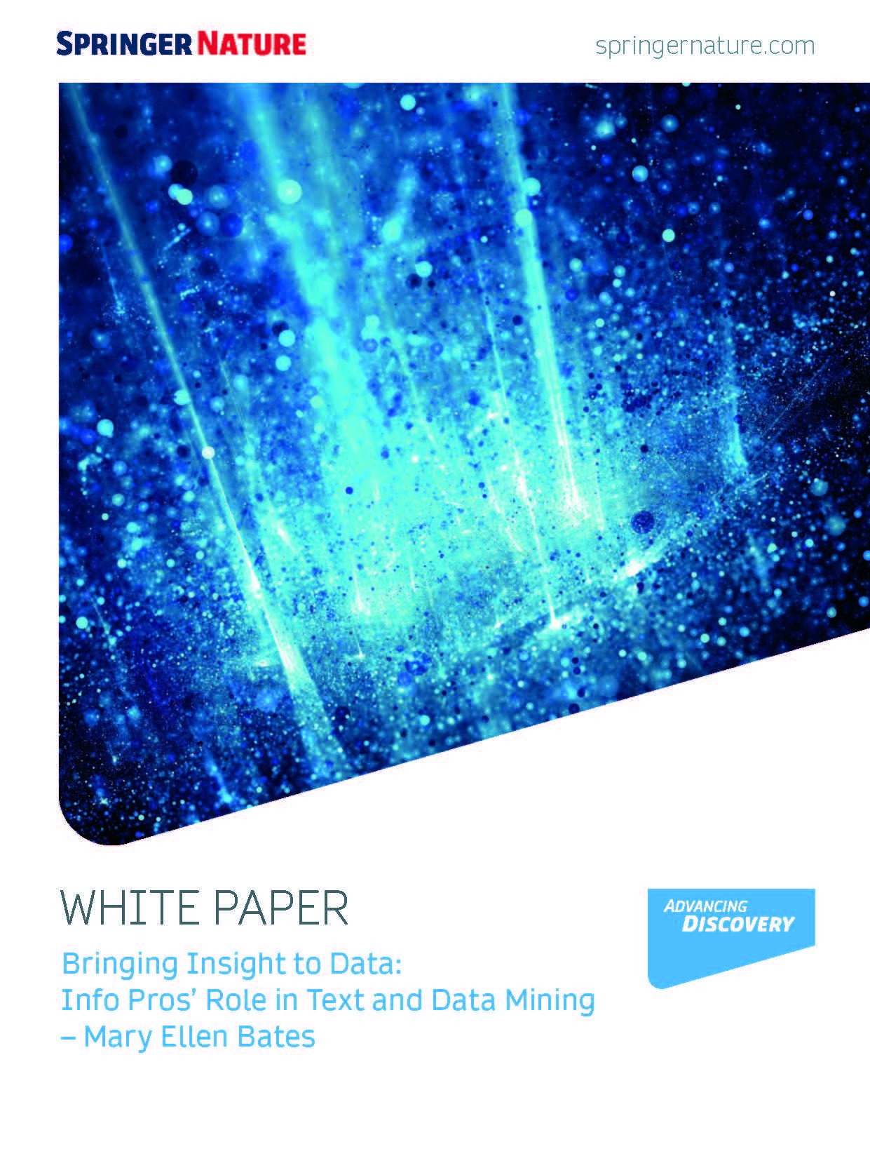 Bringing Insight to Data: Info Pros’ Role in Text and Data Mining