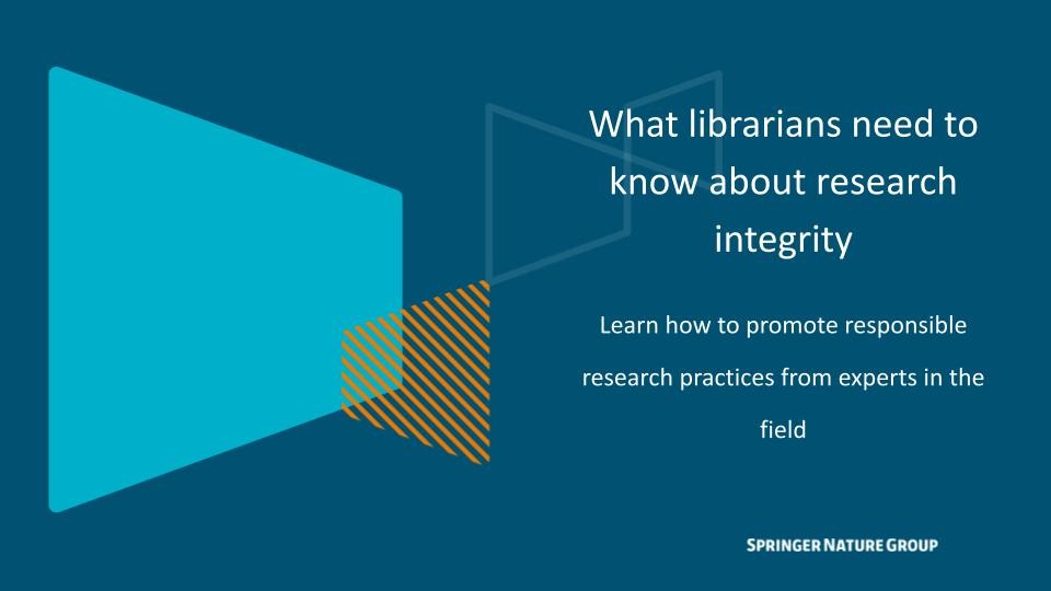 What librarians need to know about research integrity