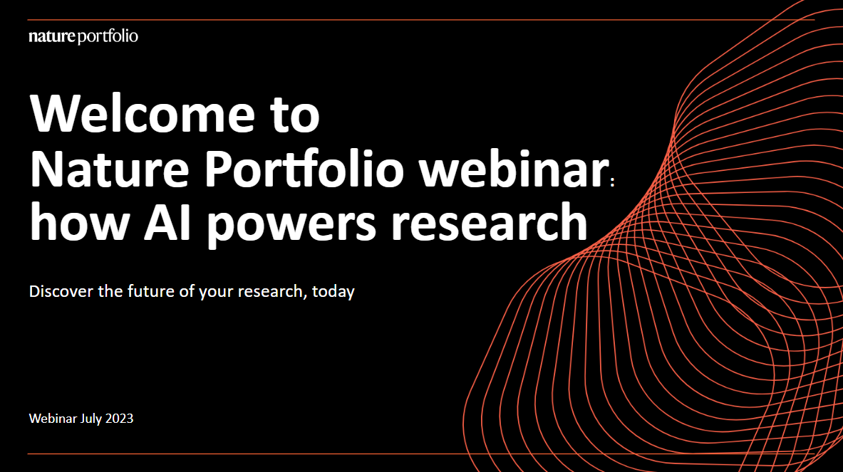 webinar How AI powers research