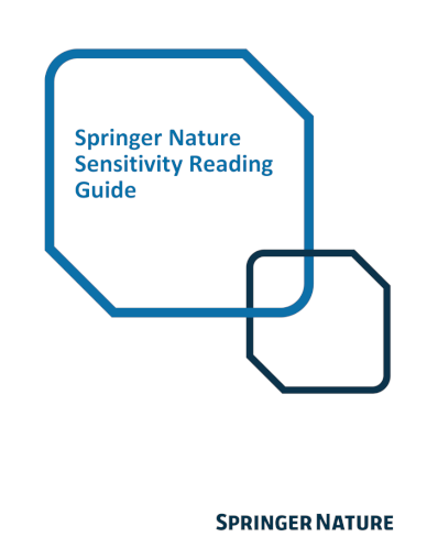 Sensitivity Reading Guide