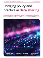 State of Open Data 2024 Special Report © Springer Nature