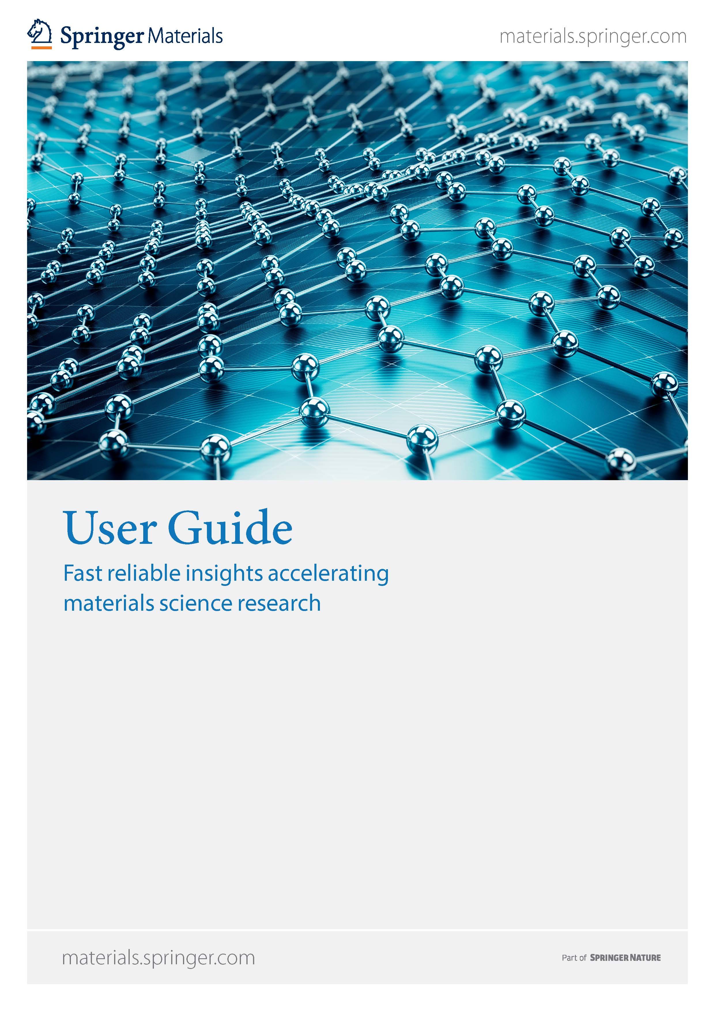 SpringerMaterials User Guide