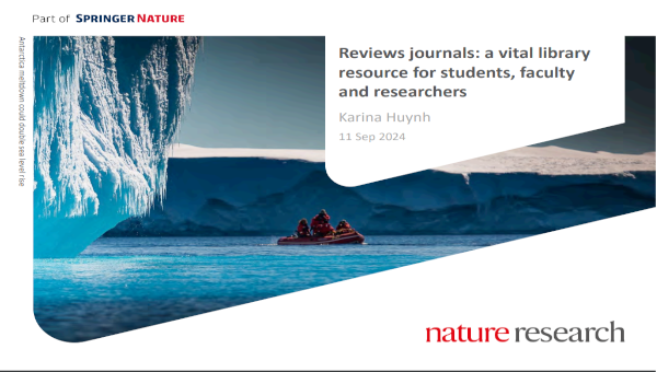 Nature Reviews Journals