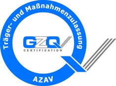 GZQ_Siegel_AZAV Träger- und Maßnahmen Zulassung © GZQ