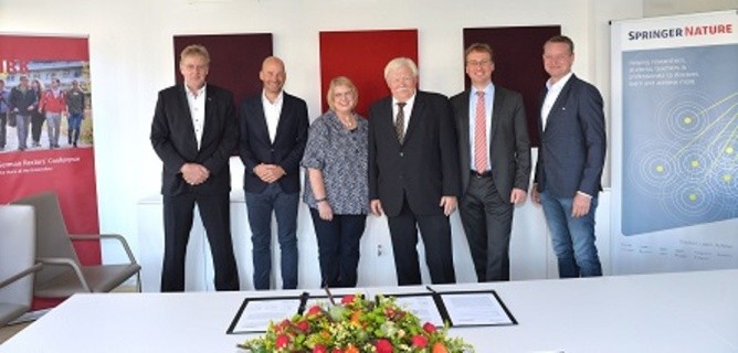 Springer Nature and Projekt DEAL sign MoU for OA agreement