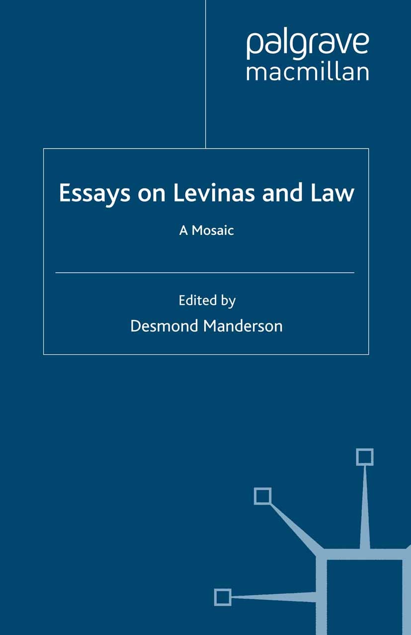 Rethinking Justice With Levinas Springerlink