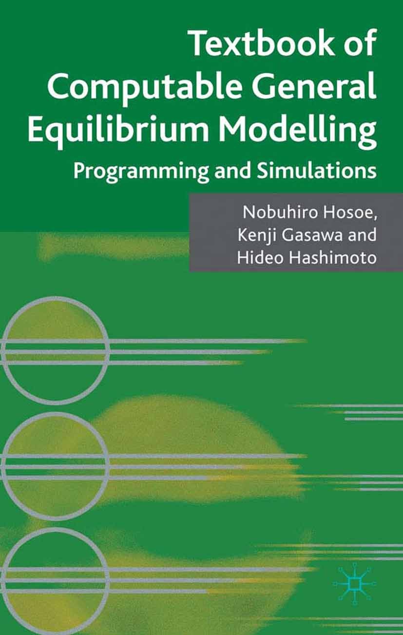 Textbook of Computable General Equilibrium Modeling | SpringerLink