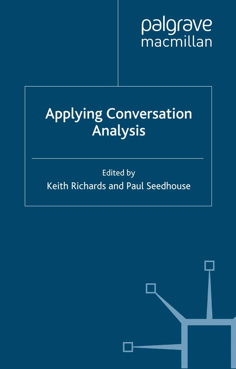 Applying Conversation Analysis | SpringerLink