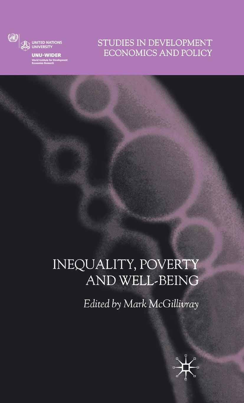 Well-being　Inequality,　SpringerLink　Poverty　and