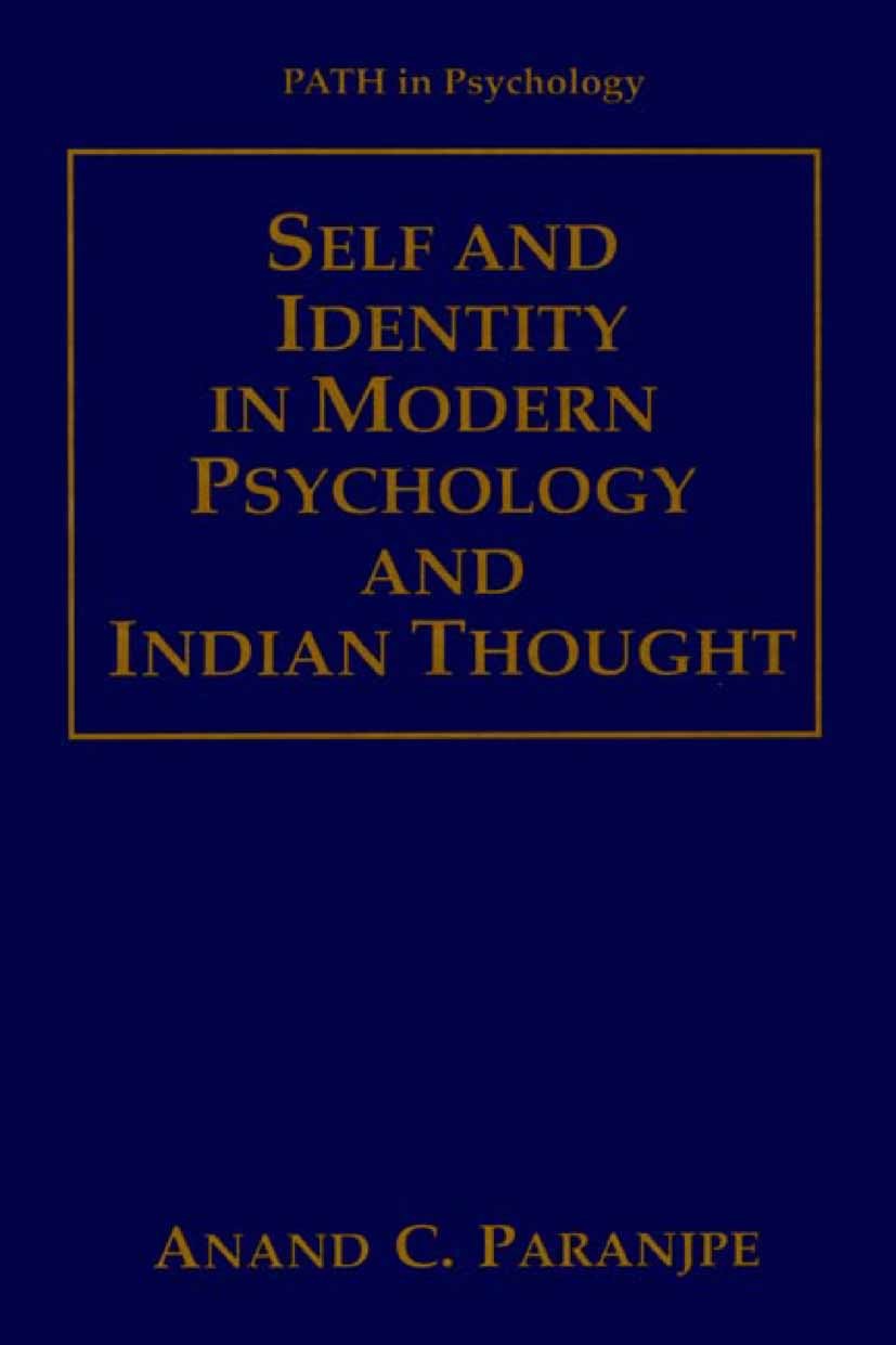 洋書 12677Self and Identity in Modern Psychol Self and Identity in Modern Psychology and Indian Thought