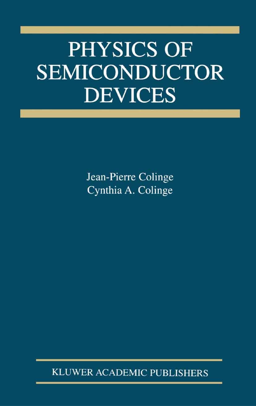 Physics of Semiconductor Devices | SpringerLink Physics of Semiconductor Devices | SpringerLink