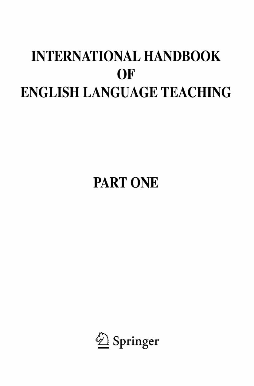 International Handbook of English Language Teaching | SpringerLink