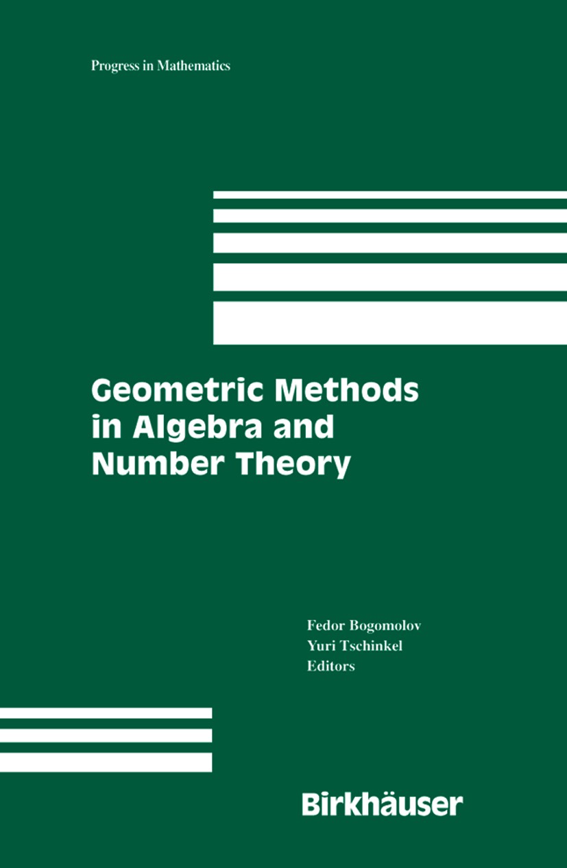 洋書 Geometrical Methods in the Theory of Ord Geometric Methods in Algebra and Number Theory | SpringerLink