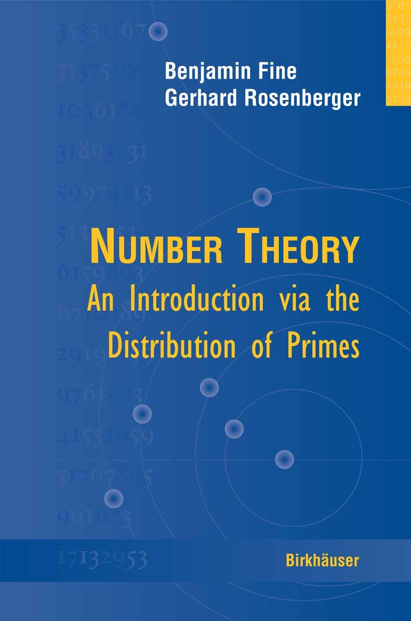 Number Theory: An Introduction via the Distribution of Primes | SpringerLink