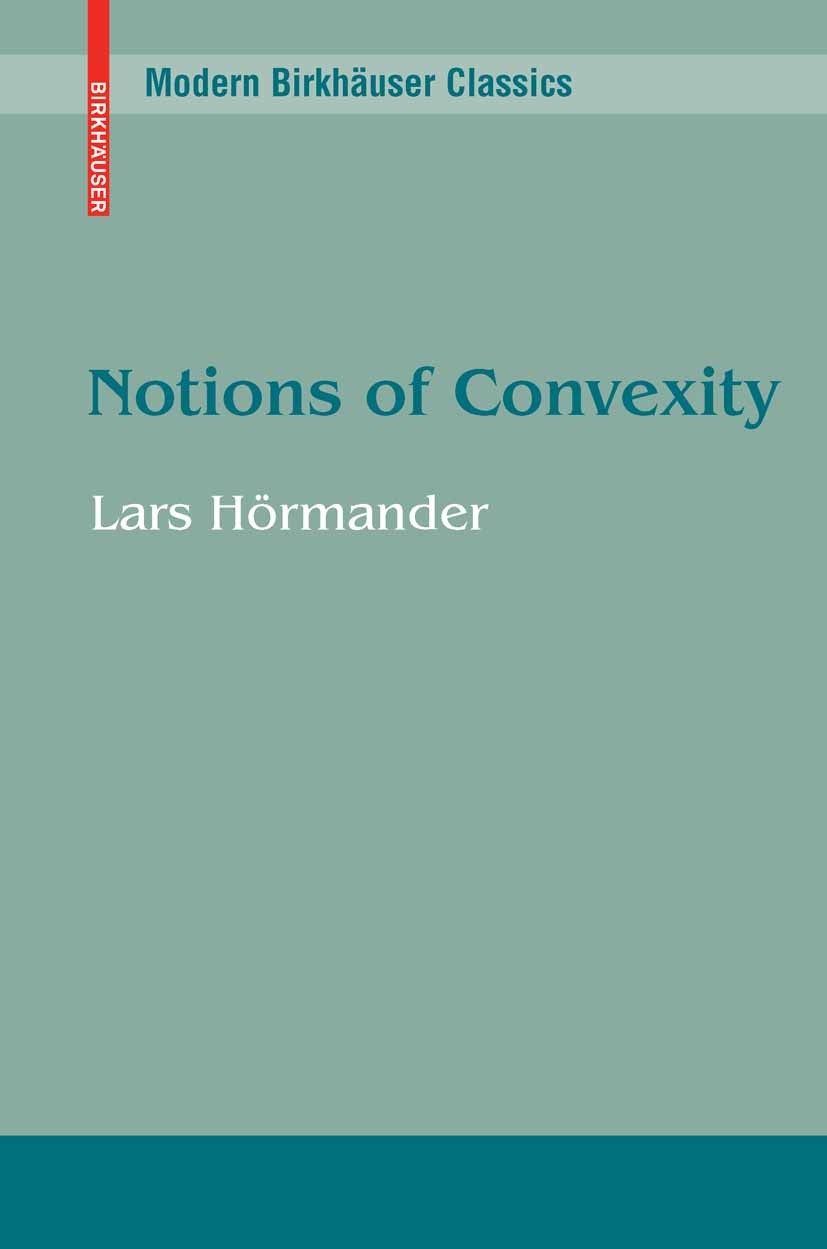 Notions of Convexity | SpringerLink