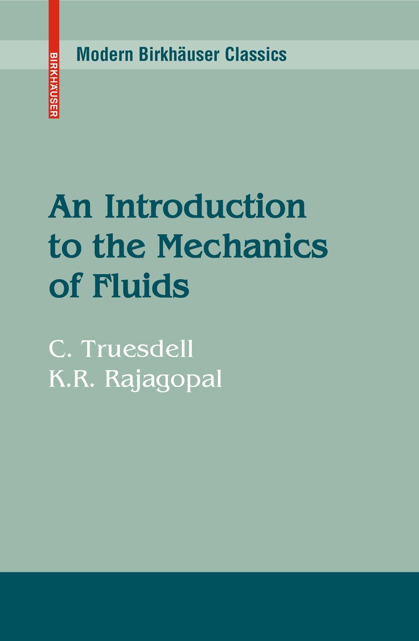 An Introduction to the Mechanics of Fluids | SpringerLink