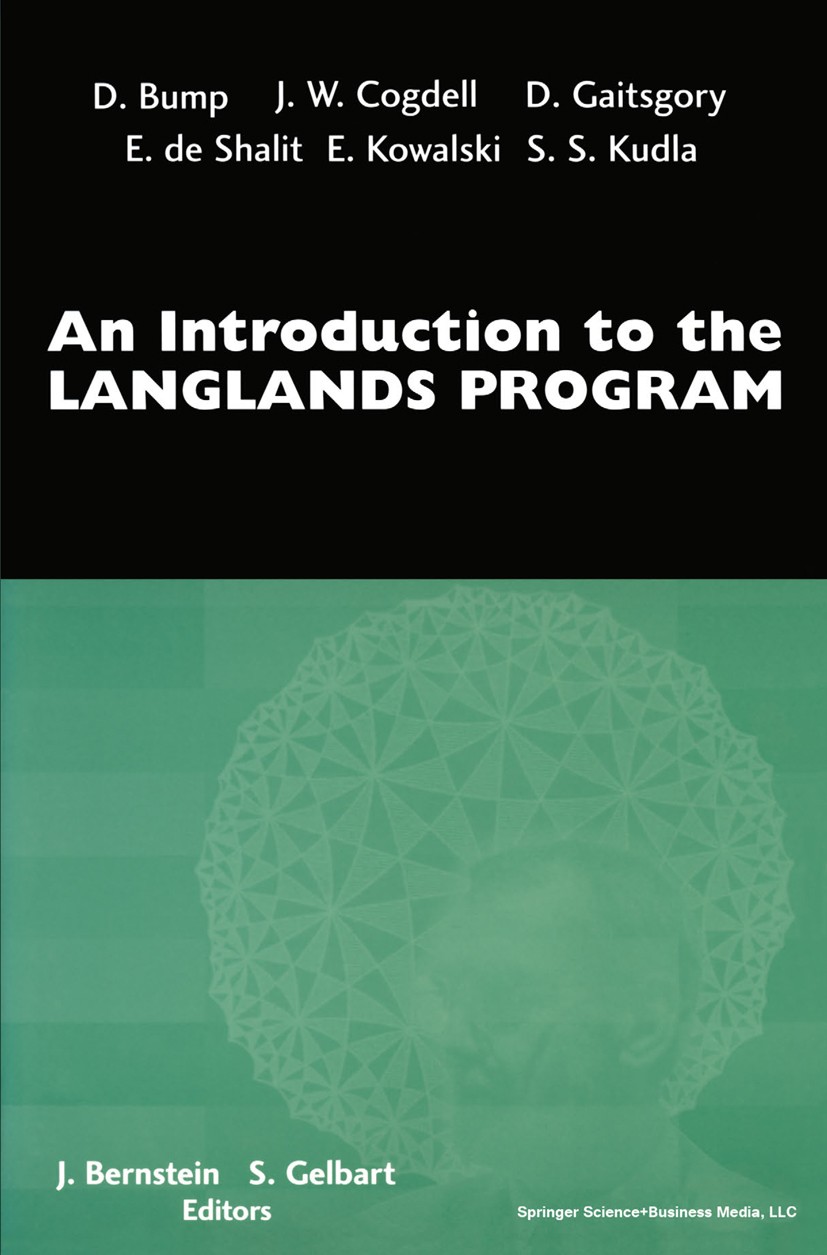 An Introduction to the Langlands Program | SpringerLink