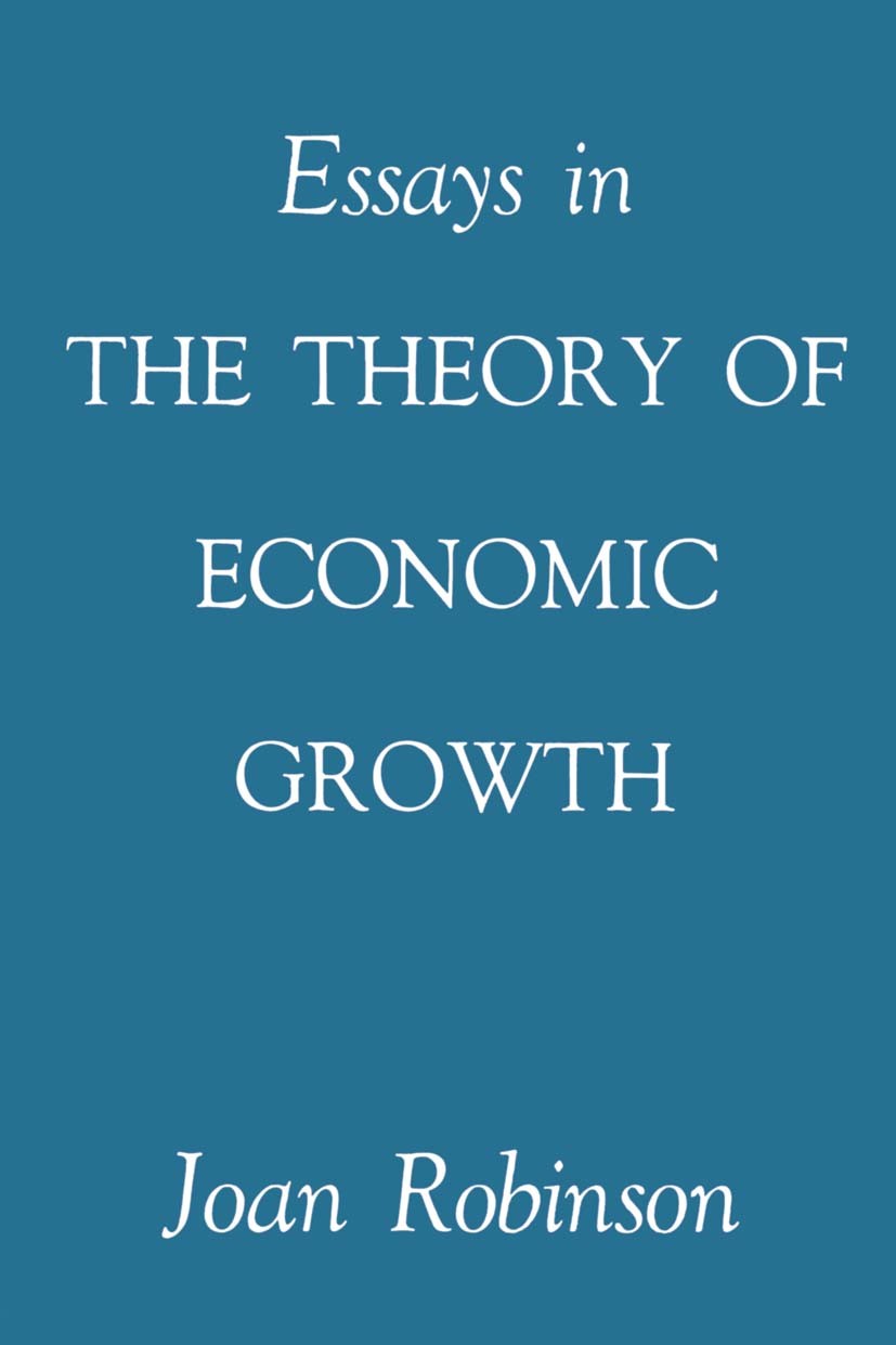 Essays in the Theory of Economic Growth | SpringerLink