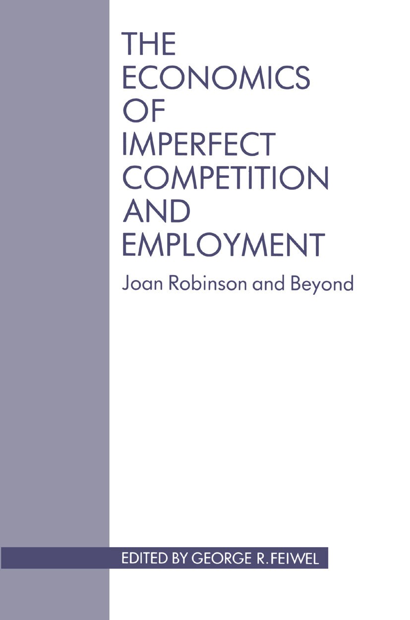 日本最大の Economics Joan Employment: and Competition Imperfect of 洋書