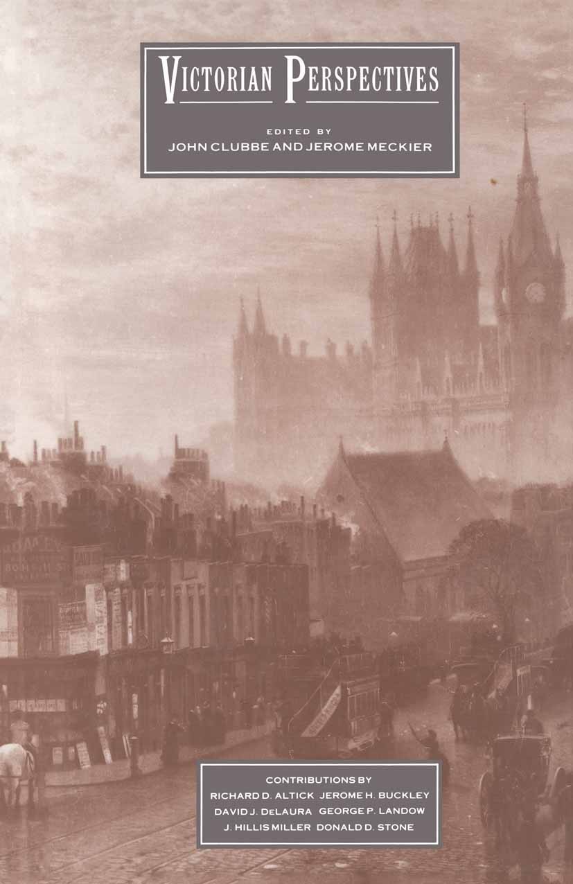 数量限定価格!! Victorian Perspectives: SpringerLink | Essays Six 洋書
