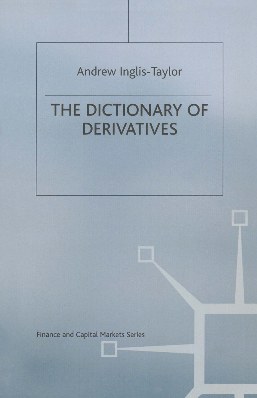 The Dictionary of Derivatives | SpringerLink